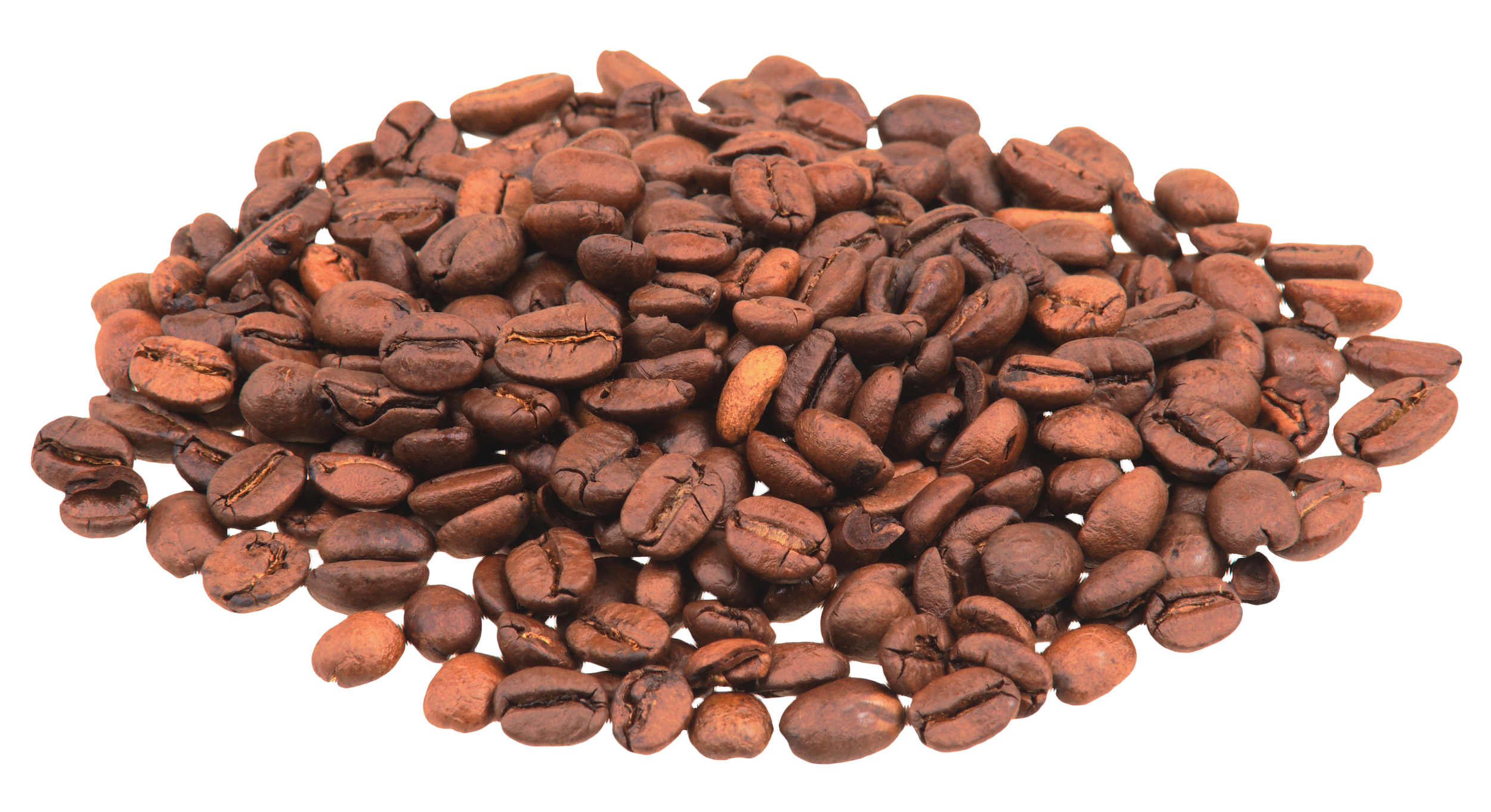 Heap Of Medium Roast Coffee Beans Transparent Background PNG Clipart