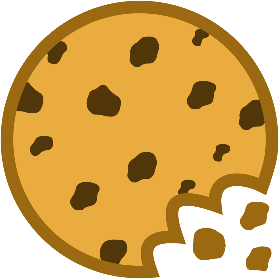 Bite Taken From Cartoon Chocolate Cookie Icon Transparent PNG