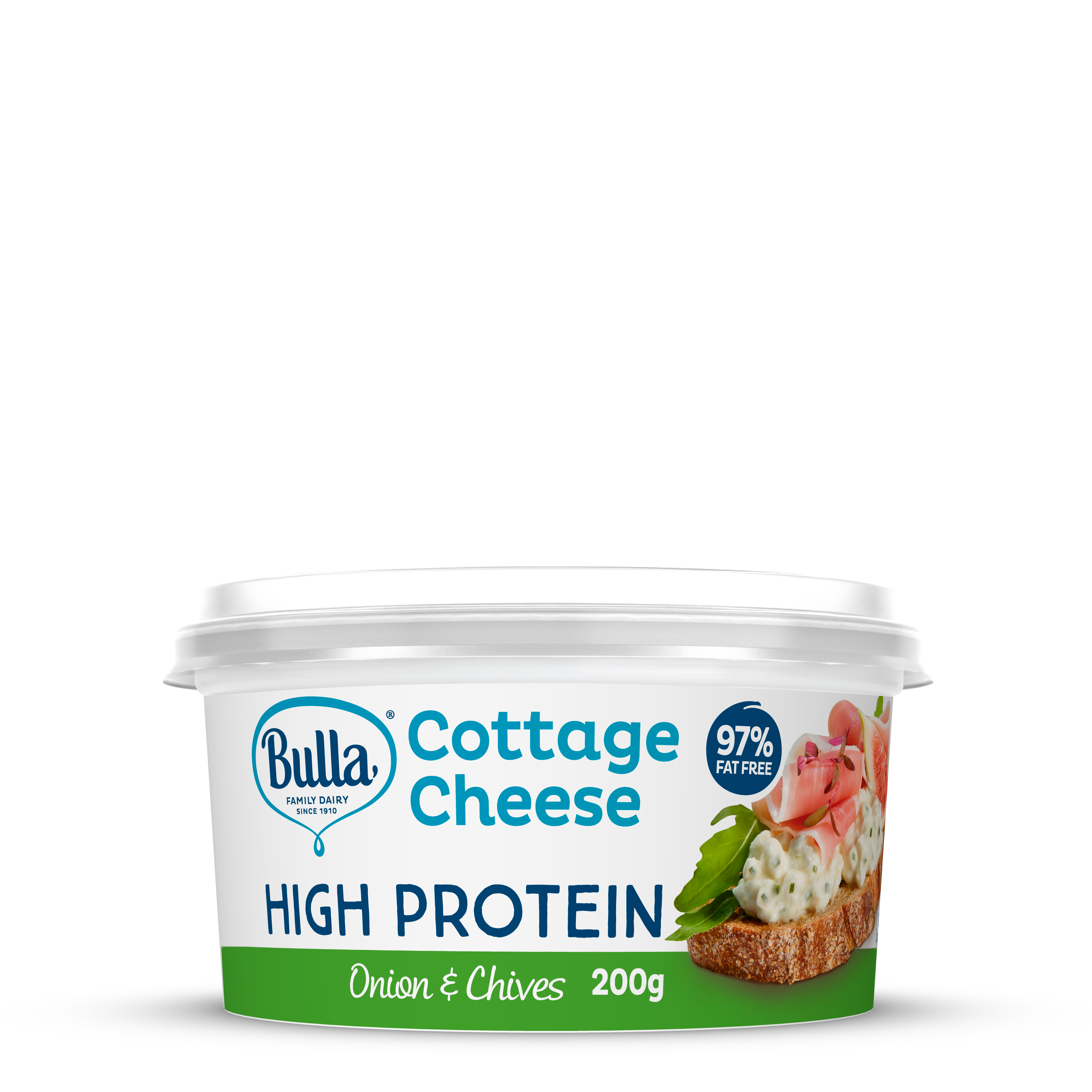 Daisy High Protein Cottage Cheese Small Cup Product Packaging PNG Image