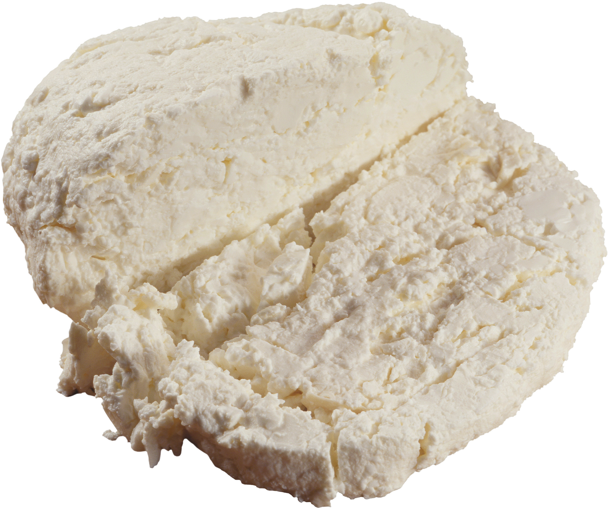 Large Chunk Of Fresh Cottage Cheese Curds Isolated Transparent PNG Image