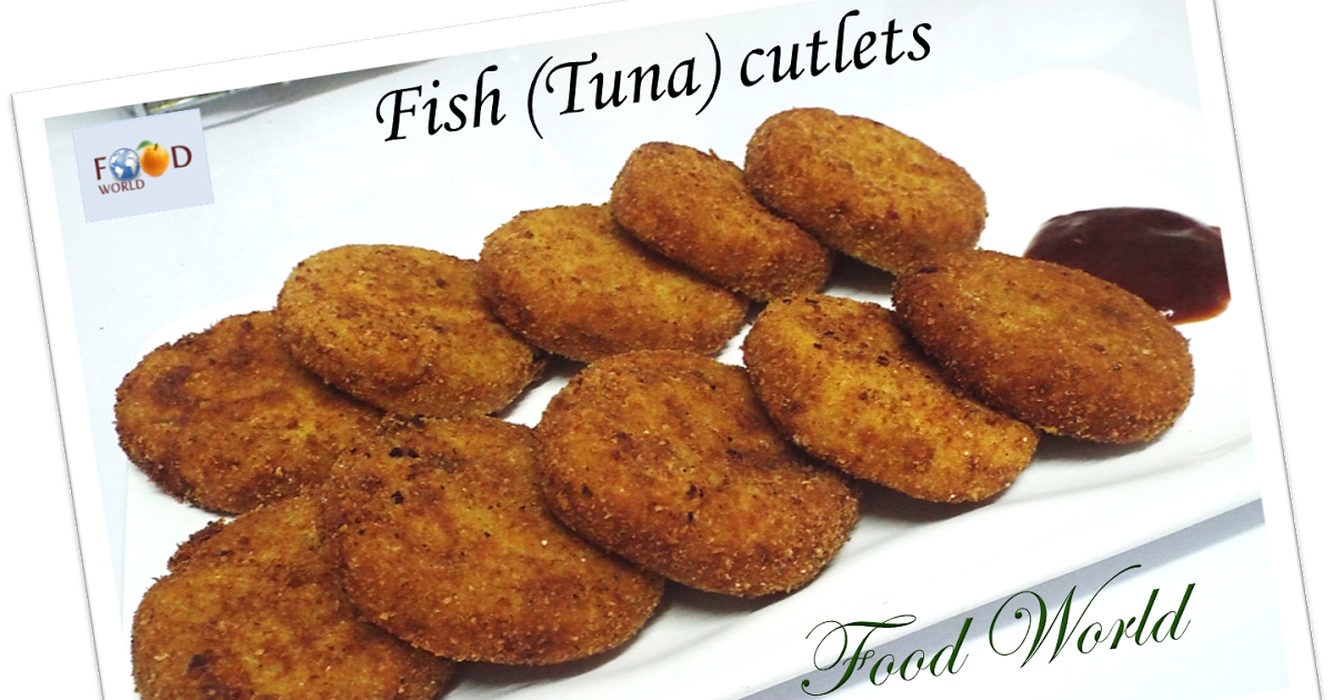 Fish Tuna Cutlets Breaded Patties Product Package PNG Illustration