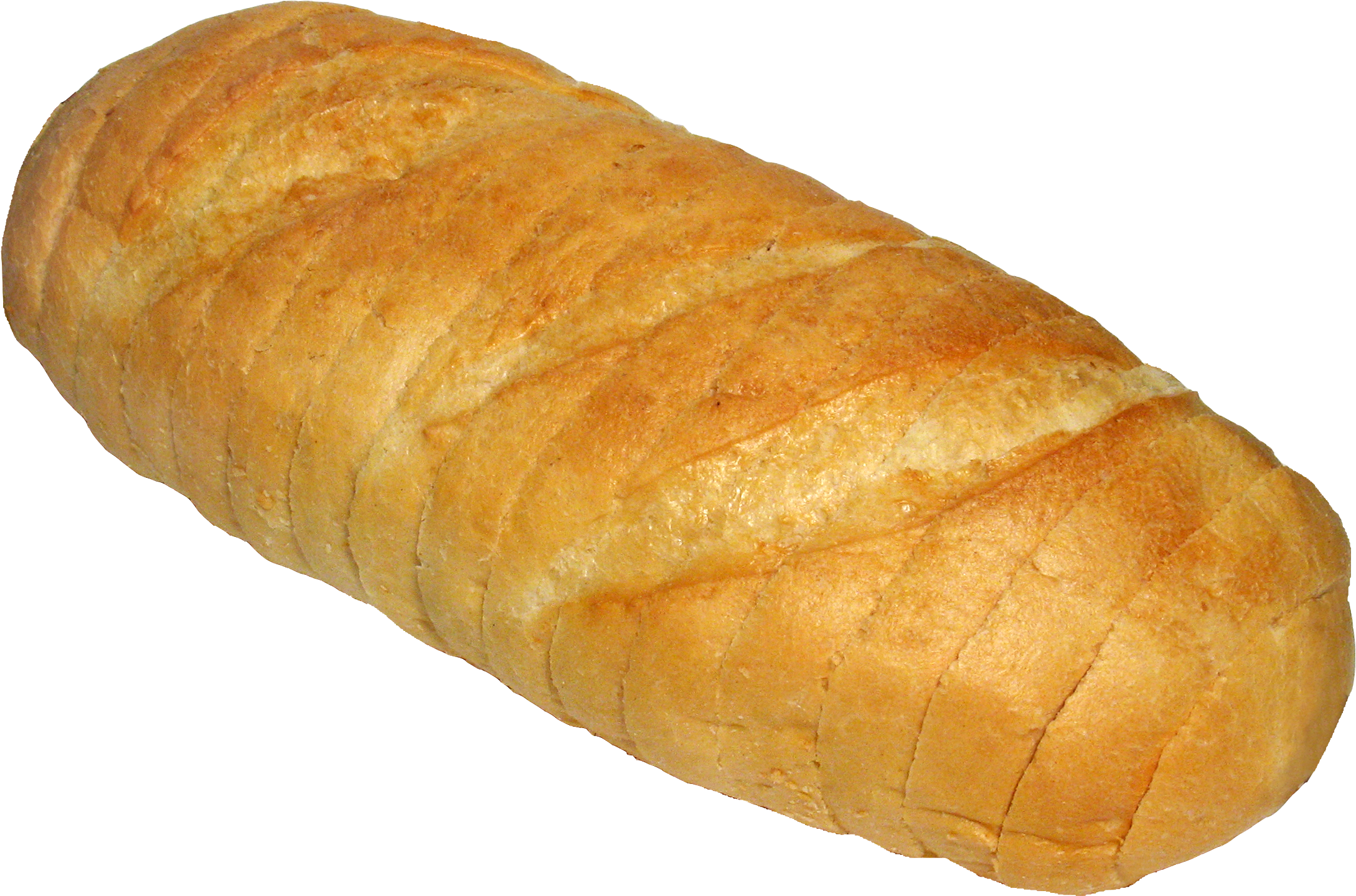 Golden Crust Bread Loaf With Diagonal Scoring Isolated PNG Photo