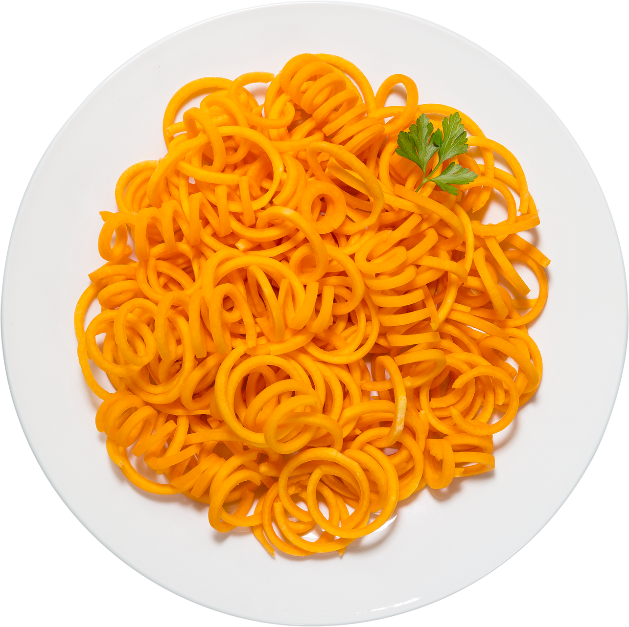 Plate Of Spaghetti Pasta With Tomato Sauce Transparent PNG Image