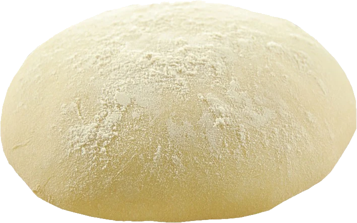 Smooth Pale Bread Dough Ball Isolated Transparent Background PNG