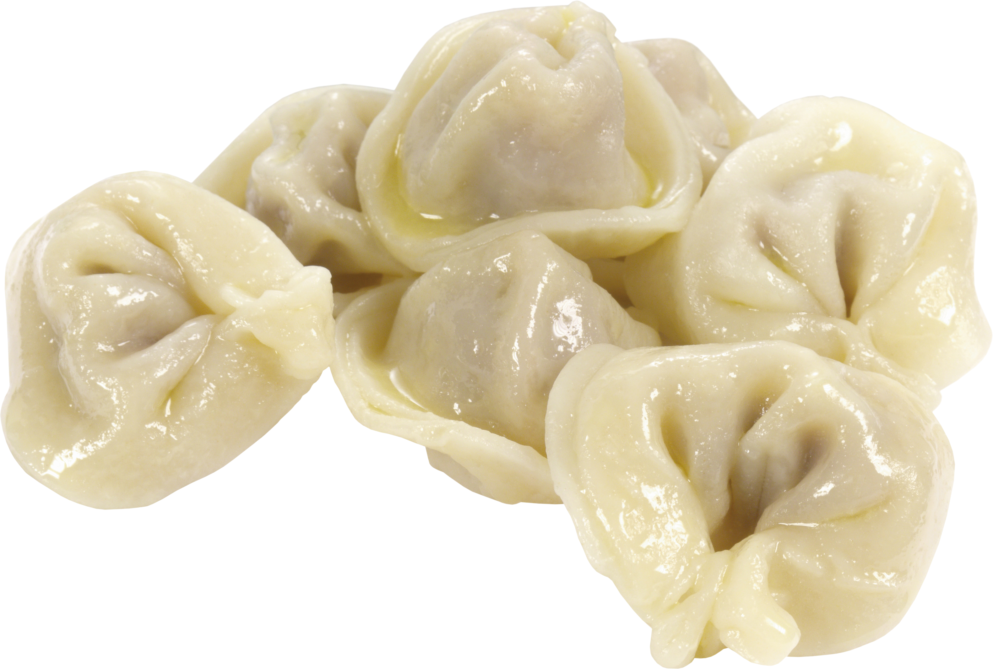 Cluster Of White Chinese Dumplings Isolated PNG Food Clipart