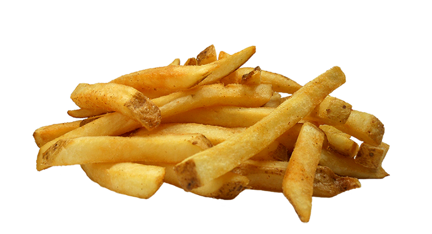 French Fries In Plain Red Cardboard Carton Transparent PNG Image