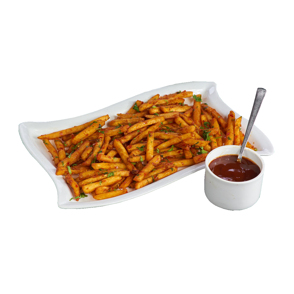 French Fries In Serving Tray With Soda Drink PNG Food Photo