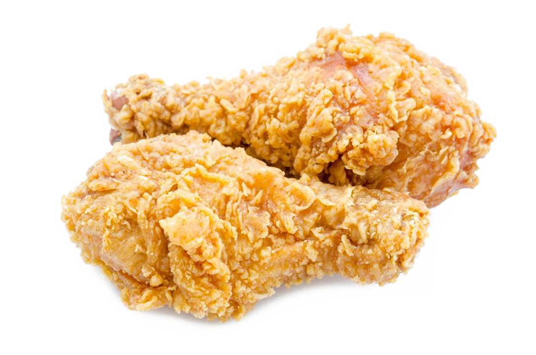 Crispy Breaded Chicken Nuggets Piled on White Background Transparent Food PNG