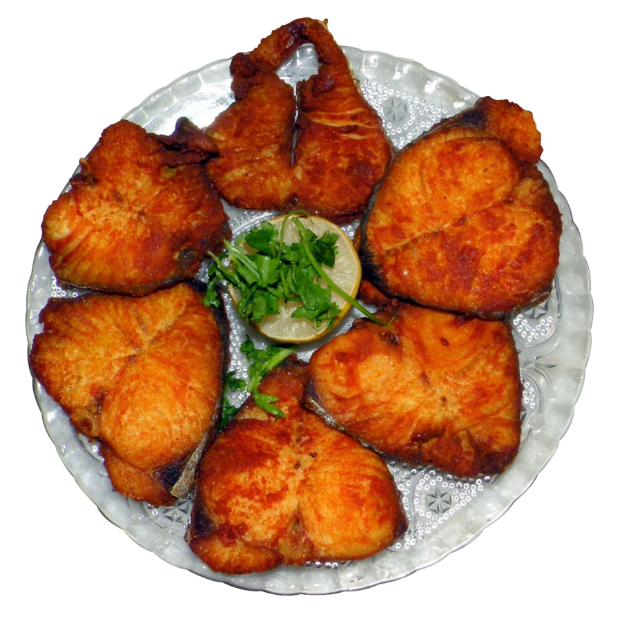Glazed Chicken Wings with Fresh Herbs in Round Serving Bowl PNG Food Image