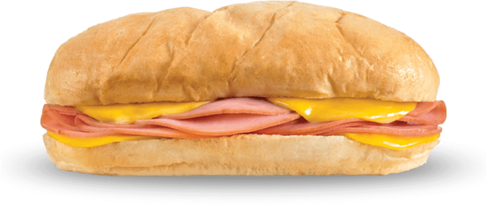 Classic Meat Sandwich with Lettuce on Soft Bun Transparent Food PNG Image