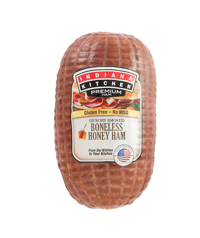 Packaged Meat Sausage Loaf with Printed Label Isolated Product PNG Image