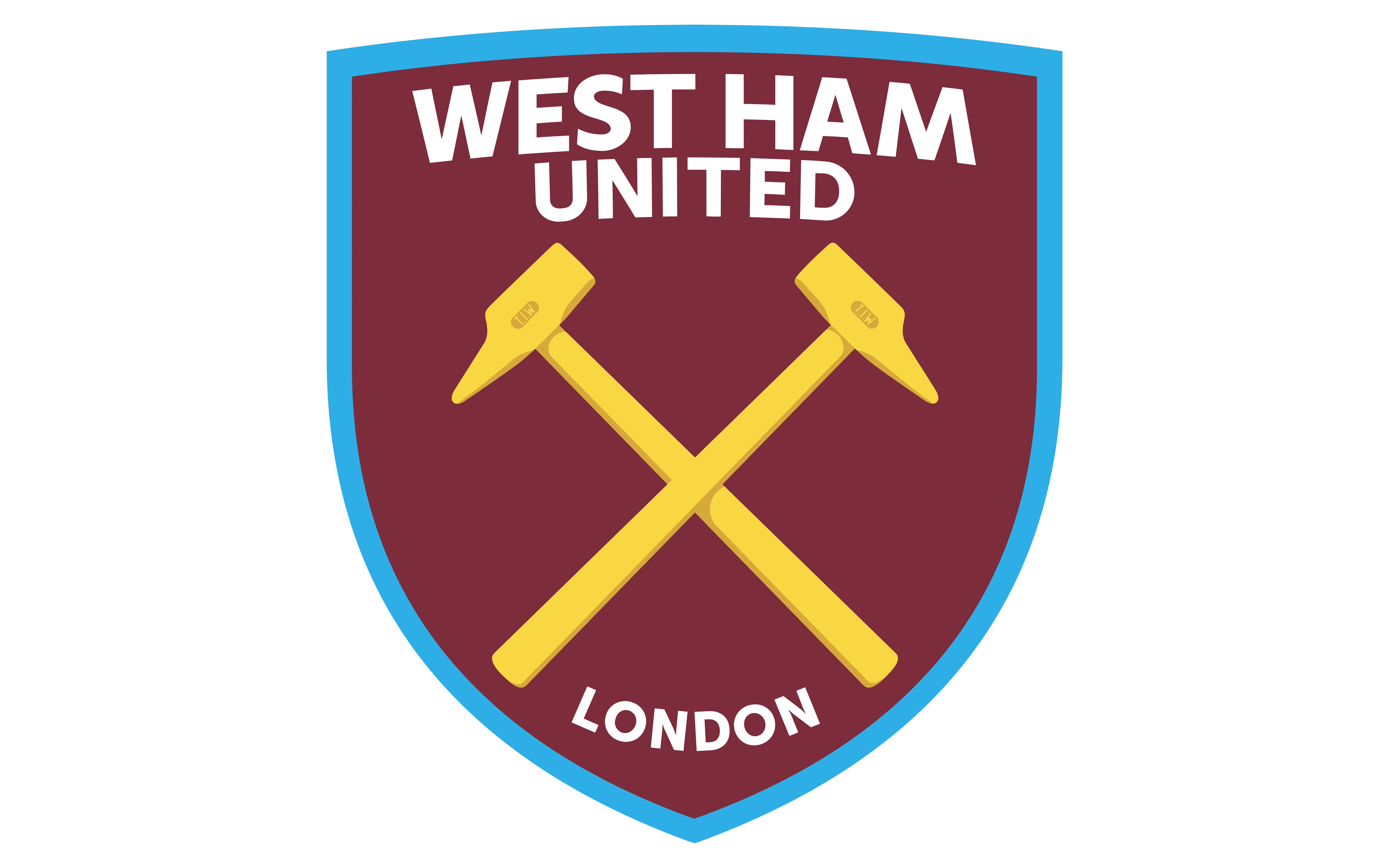 West Meat United Football Club Crest Badge Logo Transparent PNG Image