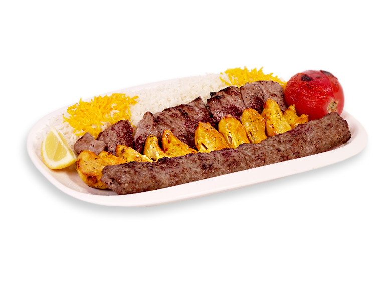 Loaded Kebab Fries with Grilled Meat and Sauce on Plate PNG Food Photo