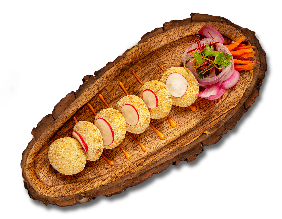 Long Kebab Sandwich on Toasted Roll with Meat Tomato and Potato Wedges PNG