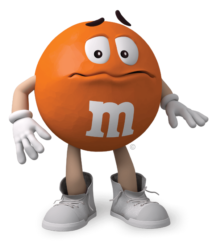 M&M The Movie Logo with Colorful Chocolate Candy Lettering PNG Promotional Graphic