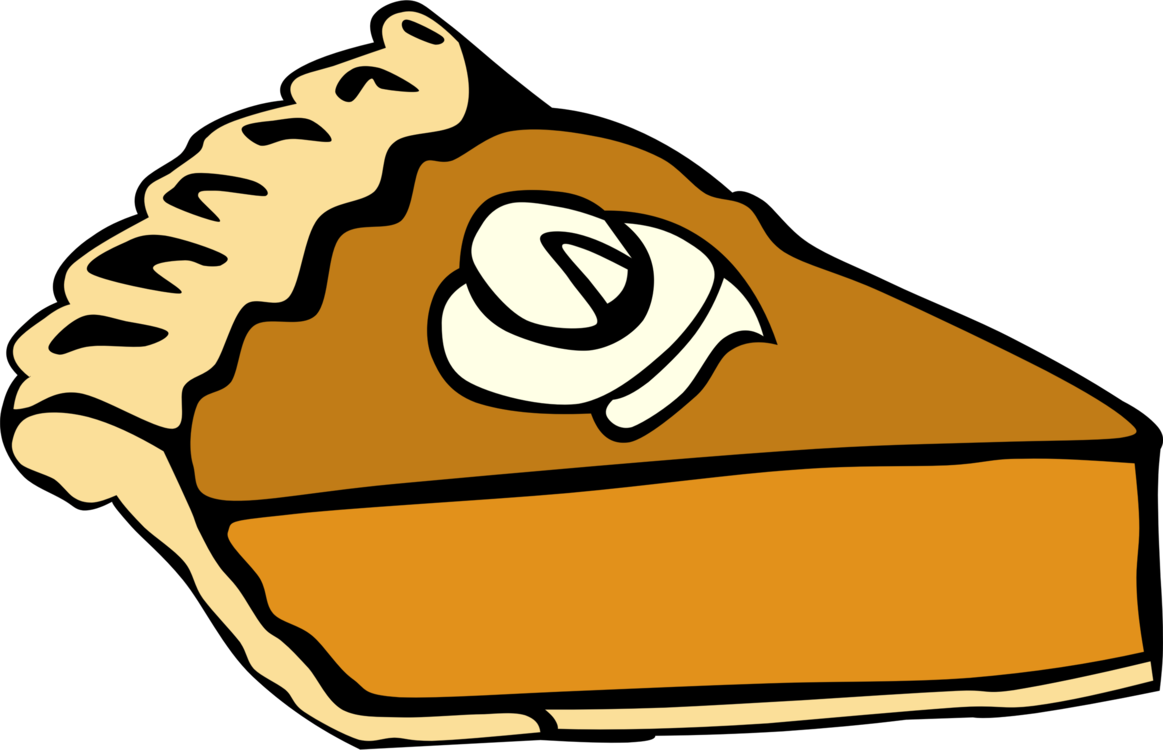 Cartoon Slice of Savory Mince Pie with Creamy Topping Transparent PNG Clipart