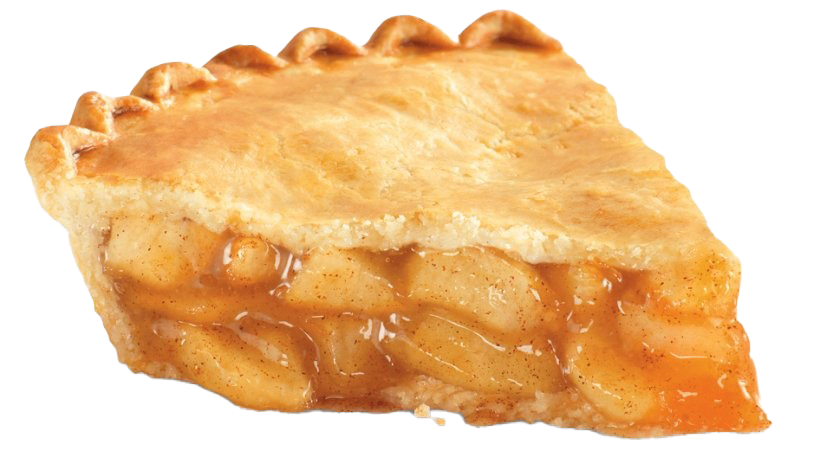 Golden Baked Meat Pie with Crimped Pastry Crust Isolated PNG Food Photo