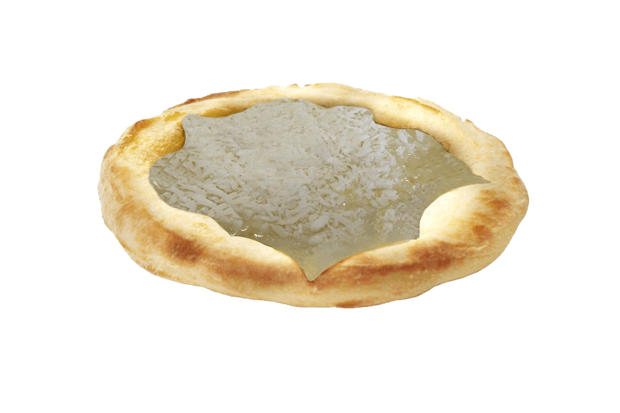 Unfilled Round Savory Pie Crust with Pale Pastry Surface PNG Food Clipart
