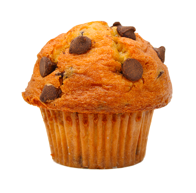 Fresh Blueberry Muffin with Golden Crumble and Dark Fruit Pieces PNG Image
