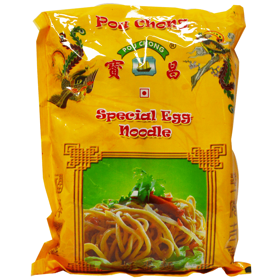 Yellow Special Noodle Soup Instant Noodle Bag Product Package PNG Image