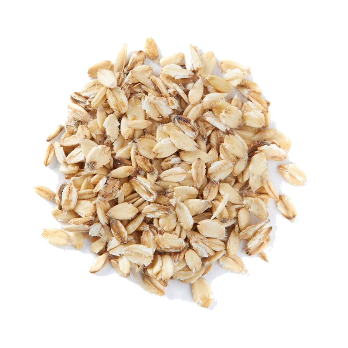 Pile of Whole Oat Groats Isolated Transparent Background PNG Grain Image