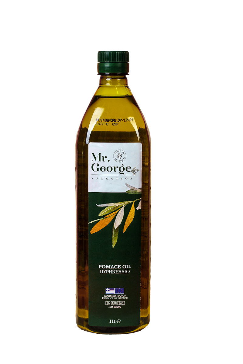 Dark Green Extra Virgin Olive Oil Bottle with Gold Label Product PNG
