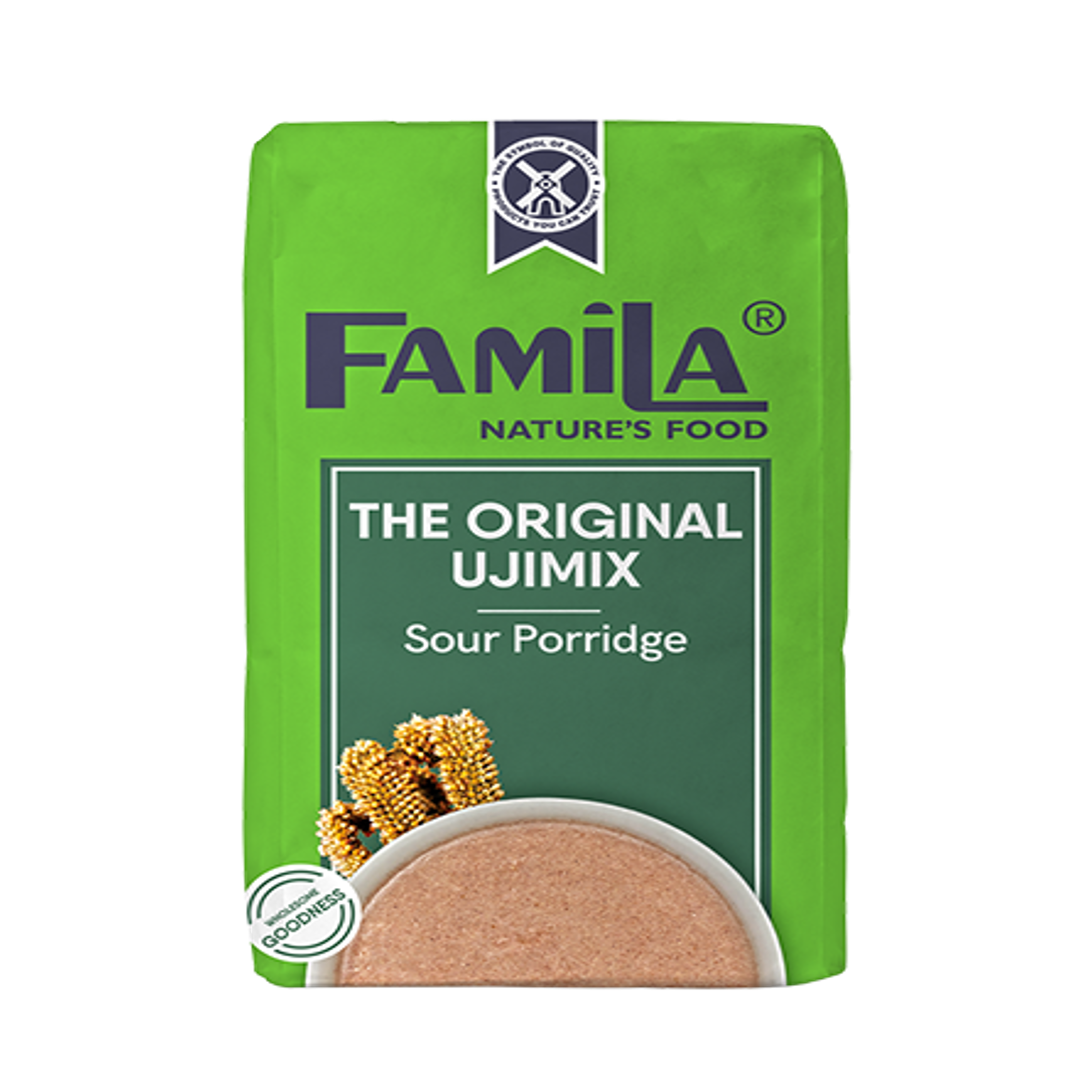 Famila Original Quick Porridge Oatmeal Carton Product Packaging PNG Image