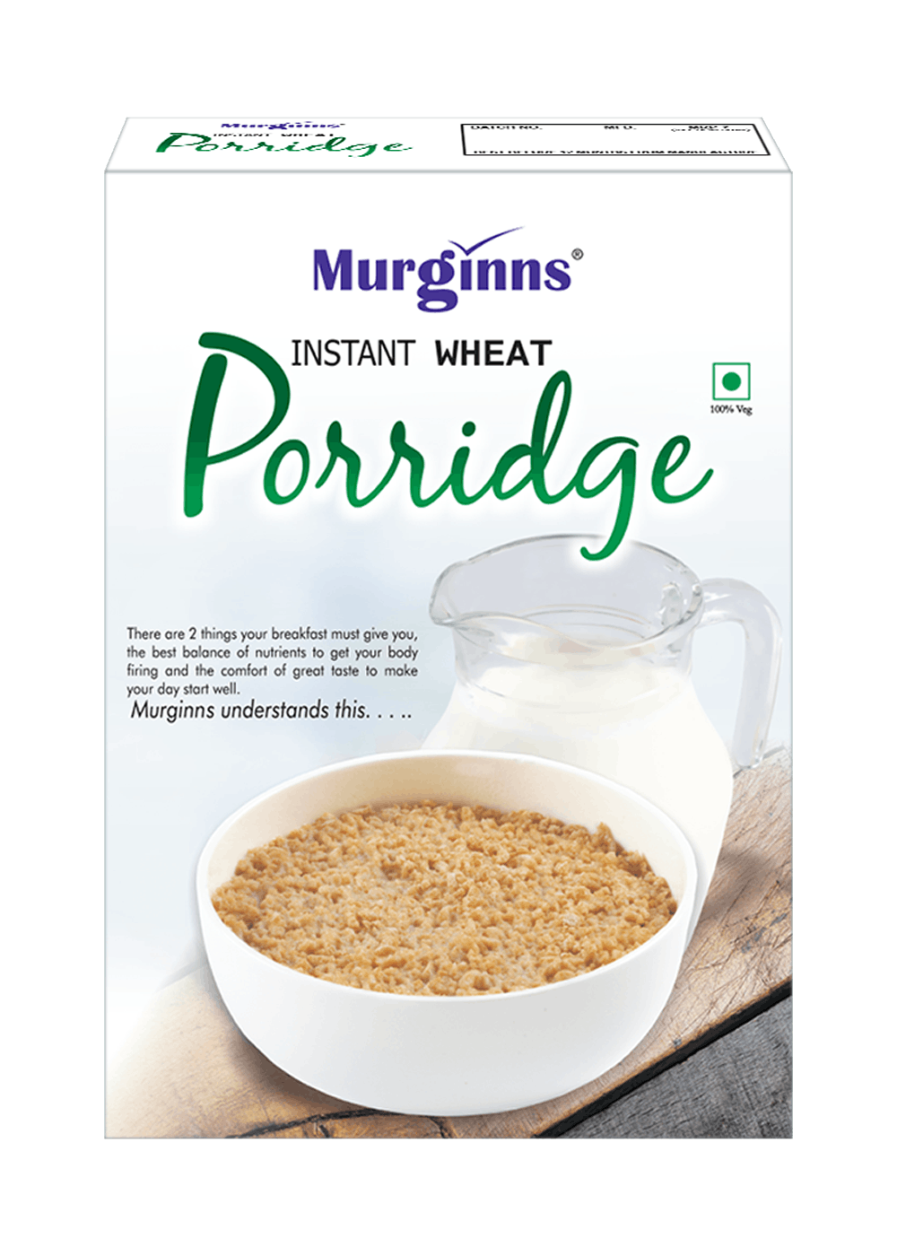 Mungins Traditional Rolled Oats Porridge Bag Product PNG Image
