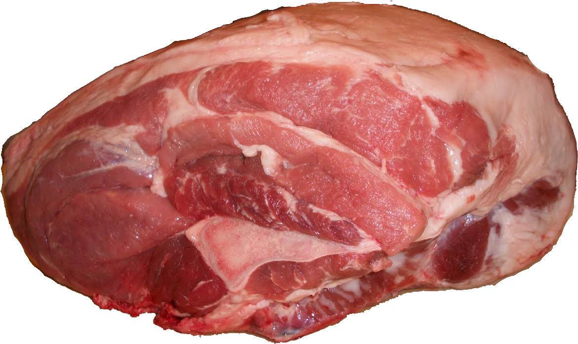 Large Marbled Raw Beef Steak Close Up Transparent PNG Image