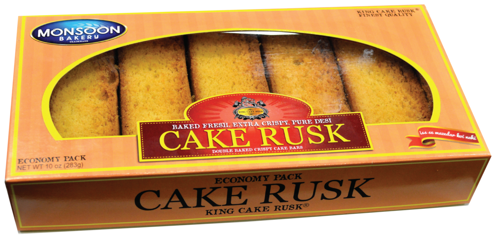 Cake Rusk Toast Gift Box with Assorted Crisp Slices PNG Image