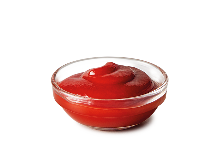 Smooth Tomato Sauce in White Ceramic Bowl Isolated PNG Image