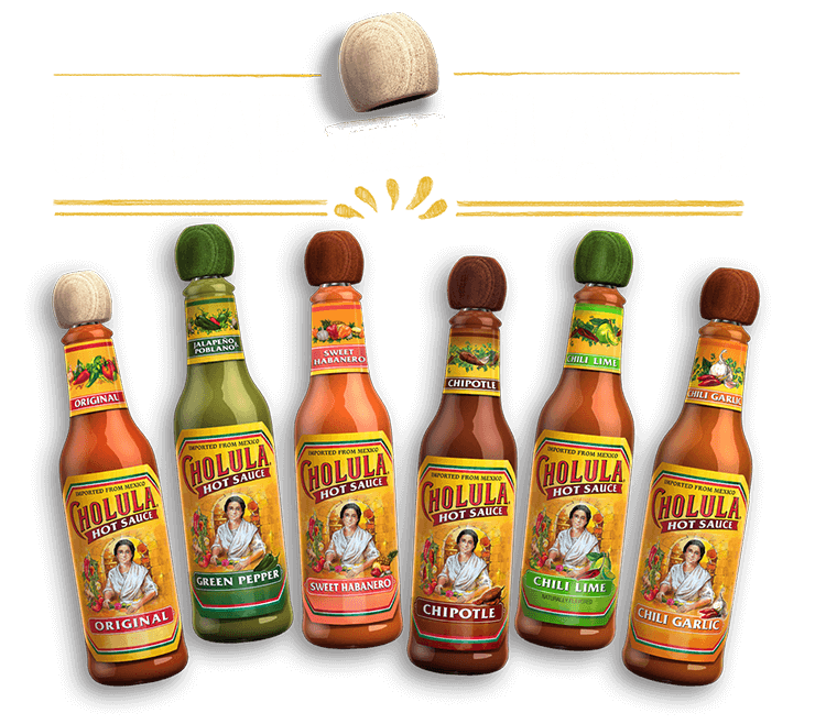 Uncap the Flavor Assorted Hot Sauce Bottles Product Display PNG Image