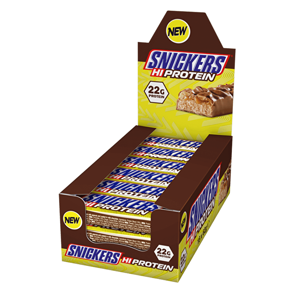 Snickers Almond Butter Chocolate Bar Countertop Display Stand PNG Image