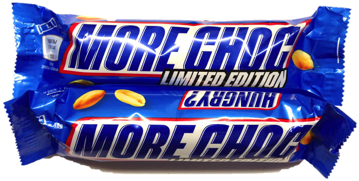 Snickers More Choc More Chunk Chocolate Candy Bag PNG Product Image