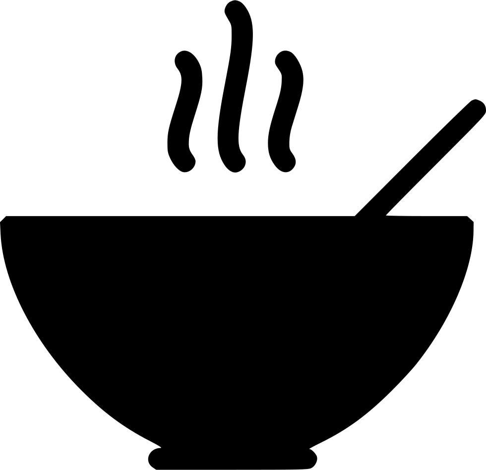Cream Soup Remnants in White Bowl Viewed from Above PNG Food Image