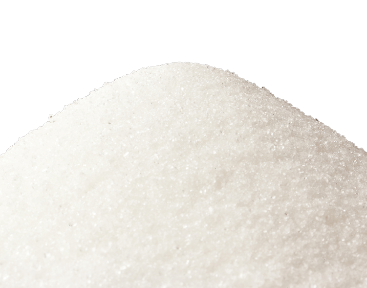 White Granulated Sugar Heap Isolated Transparent PNG Ingredient Image