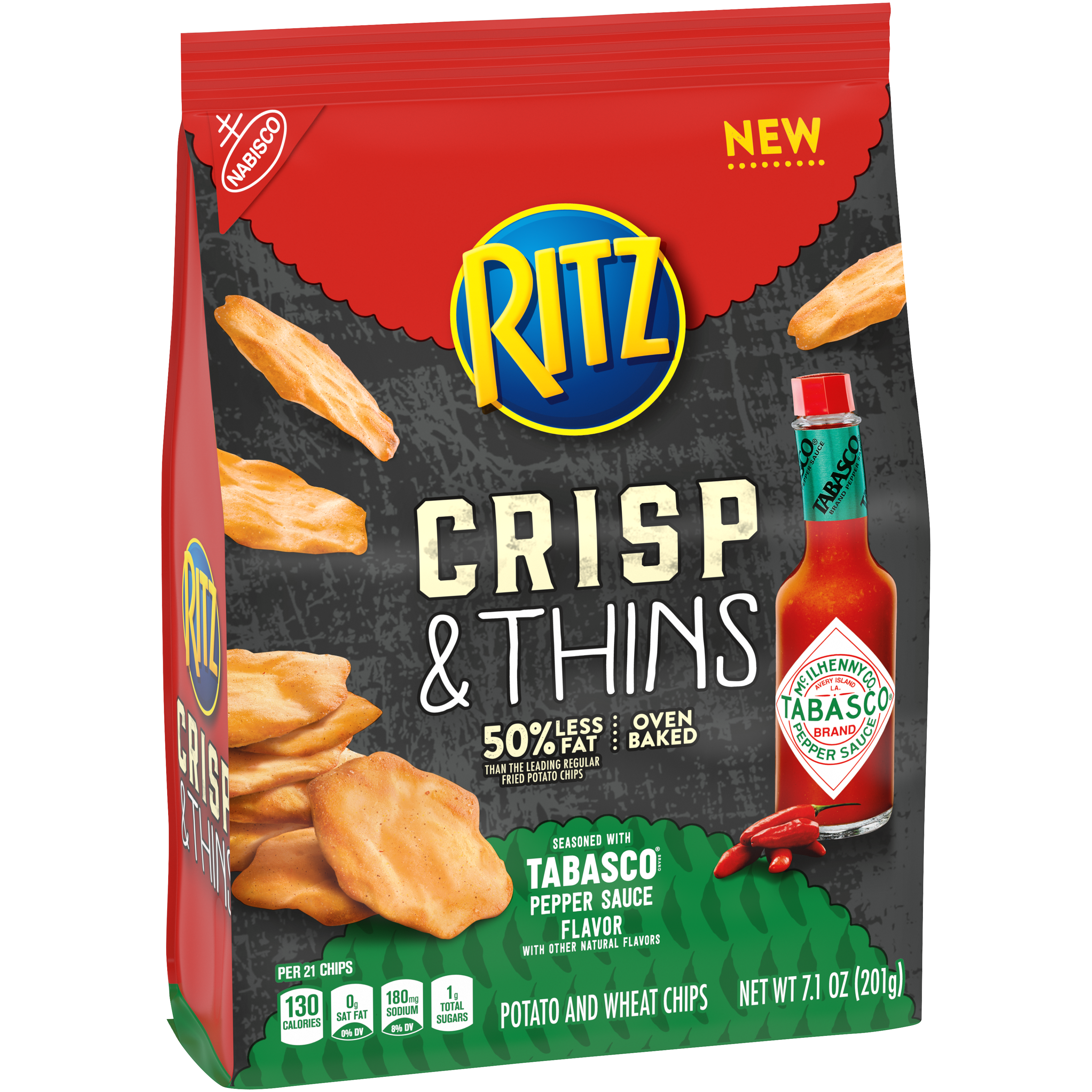 Ritz Crisps and Thins Snack Bag Product Packaging Transparent PNG Image