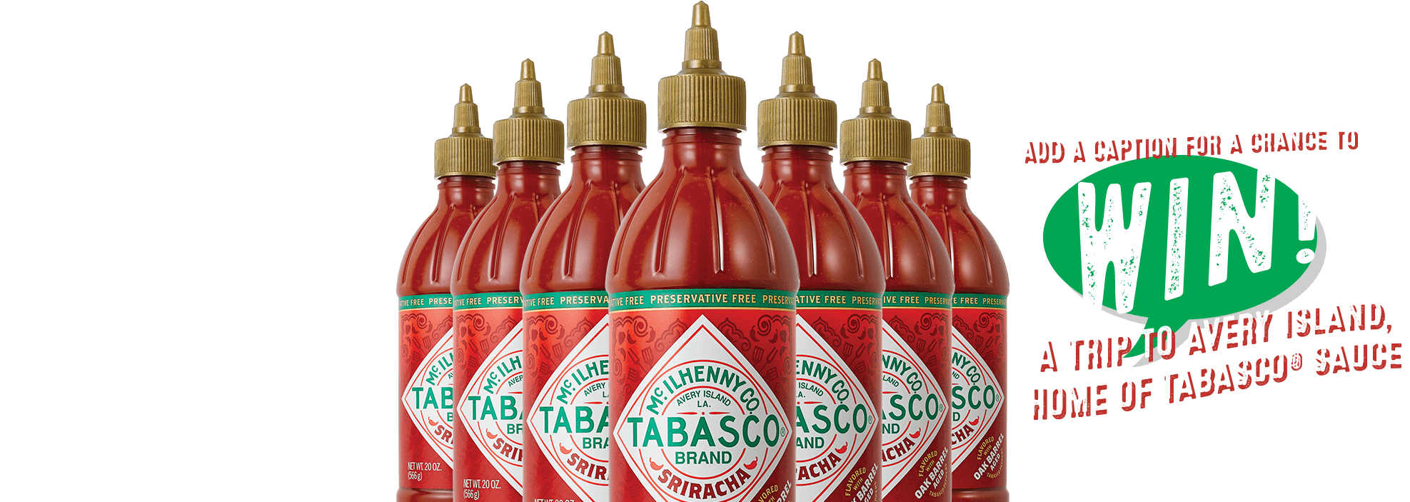 Tabasco Mini Sauce Bottles Promotional Product Collection PNG Brand Graphic