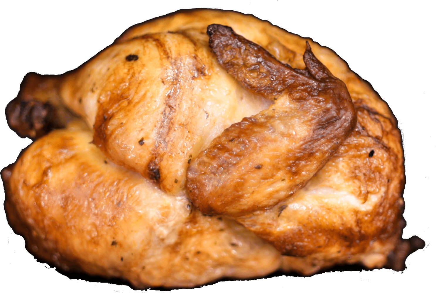 Golden Brown Roasted Whole Turkey Isolated Transparent Background PNG Image