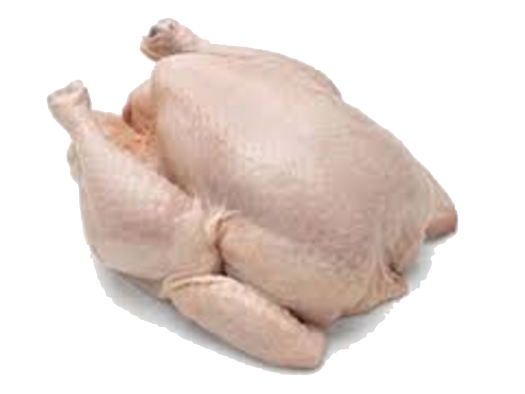 Whole Uncooked Turkey Isolated on Transparent Background PNG Product Image