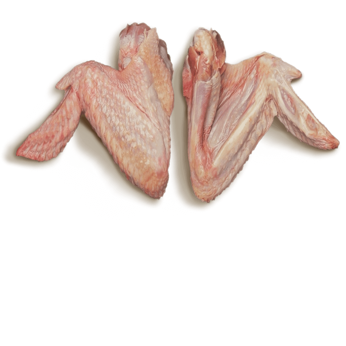Raw Turkey Wings Grouped Together Isolated Transparent PNG Food Photo