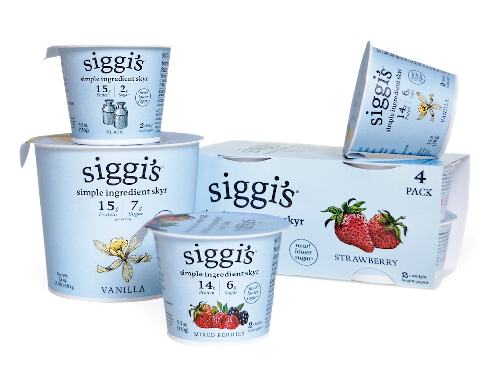 Siggis Icelandic Yogurt Variety Pack with Multiple Flavor Cups PNG Product Image