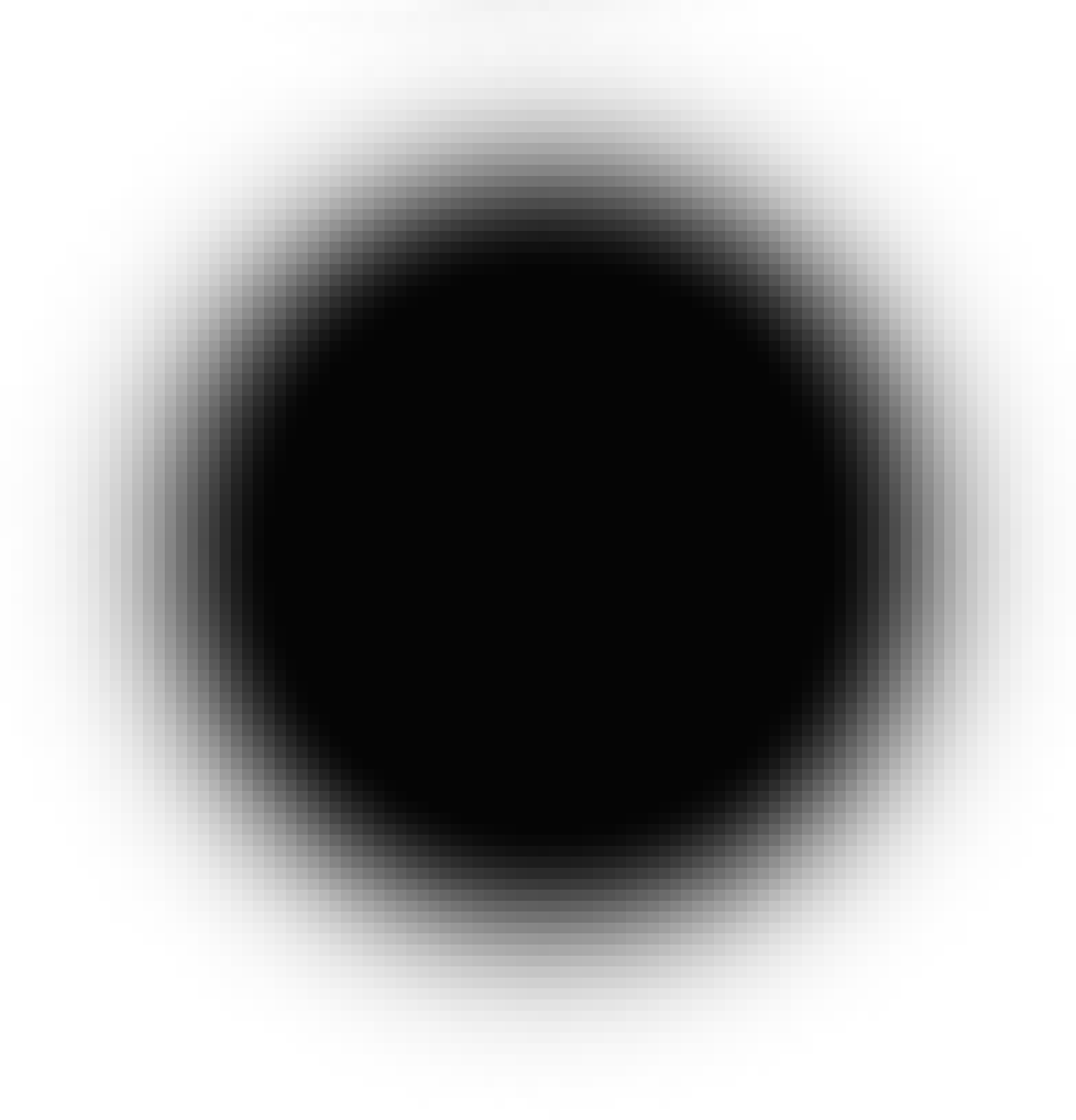Soft Black Blurred Circle Glow