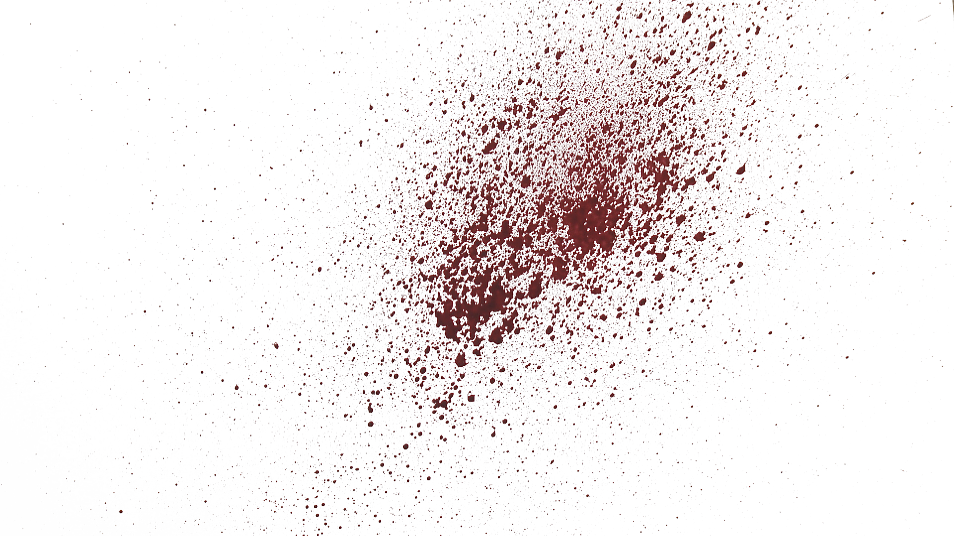 Dark Red Blood Spatter Splatter Effect