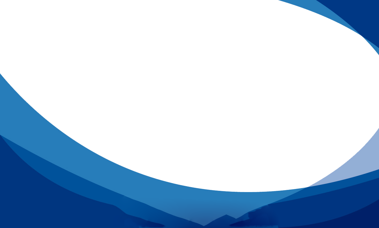 Blue Curved Wave Frame Background Design