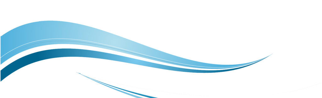 Blue Gradient Wave Lines Divider