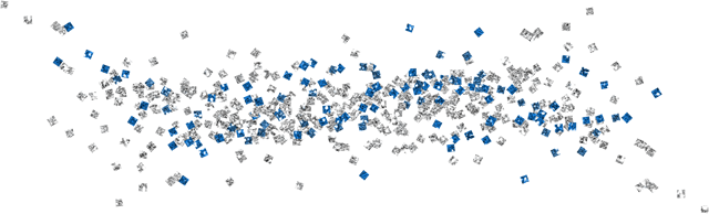 Blue And Silver Glitter Strip Divider Border PNG Free Download