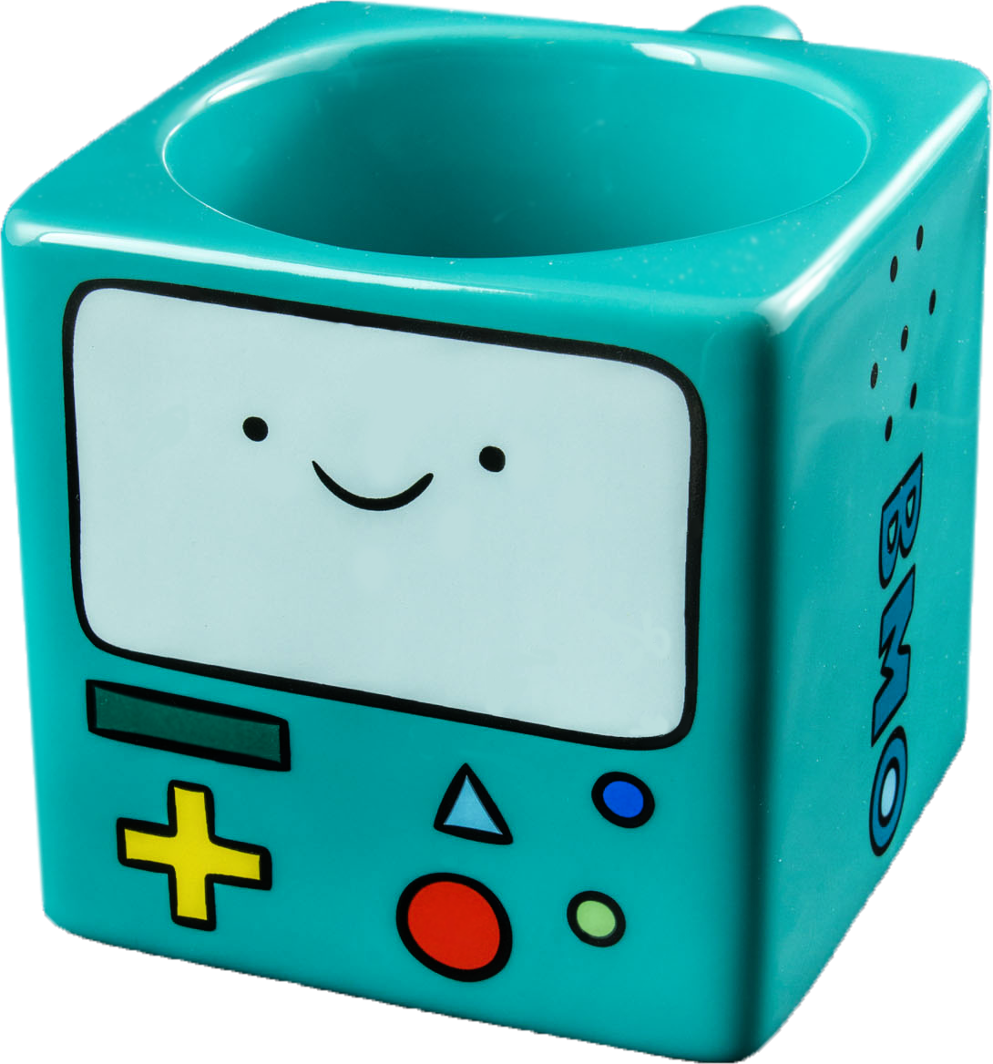 BMO Ceramic Mug Adventure Time Merchandise PNG