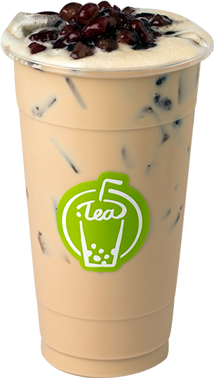 Classic Milk Tea Topped With Boba Pearls Takeaway Cup PNG Clipart