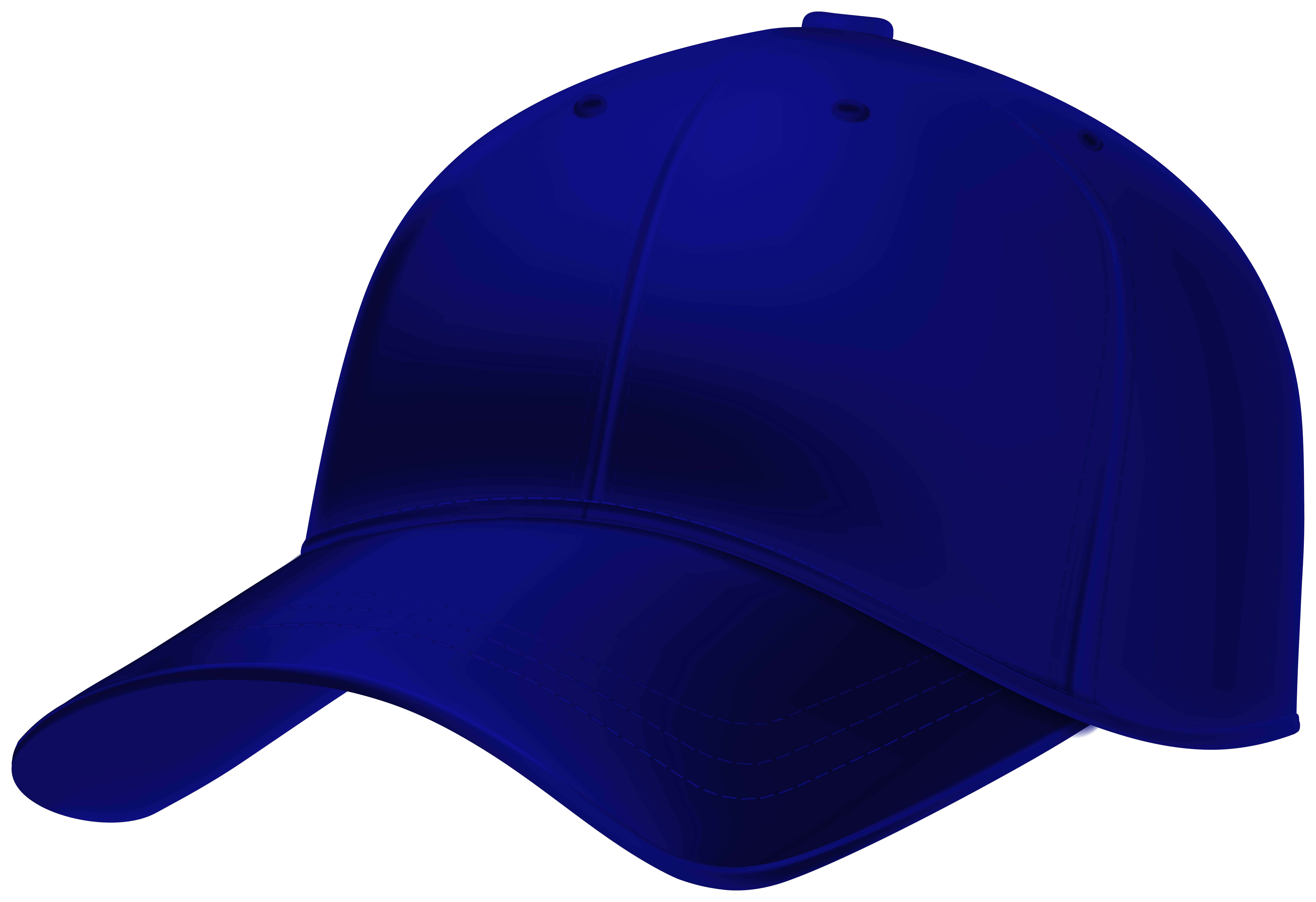 Dark Navy Baseball Cap Realistic Mockup Ultra HD PNG Transparent Image